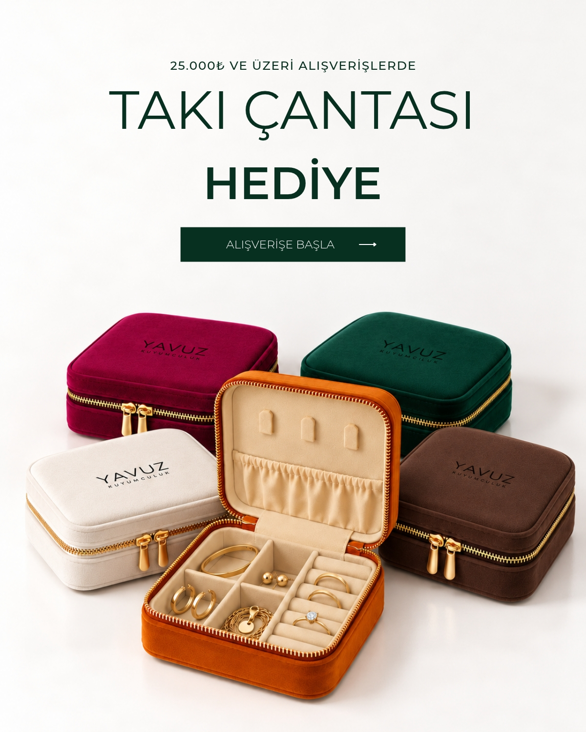 Takı Çantası Hediye!